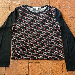 Diane Von Furstenberg light cotton heart sweater